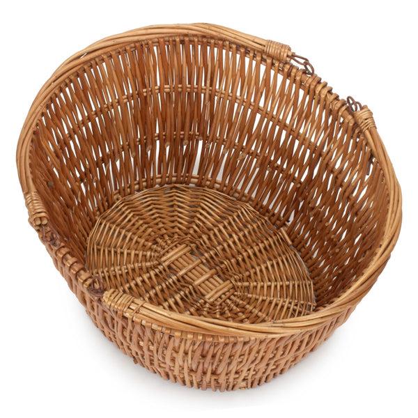 Red Hamper Chatsworth Market Double Steamed Wicker Shopping Basket