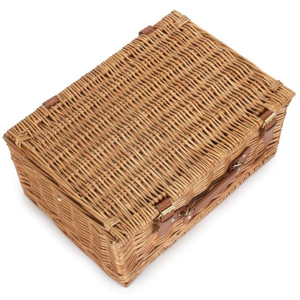 Red Hamper Ravenstor 2 Person Fitted Wicker Picnic Basket