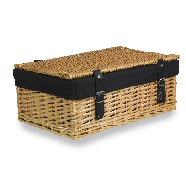 Red Hamper 46cm Large Wicker Packaging Basket