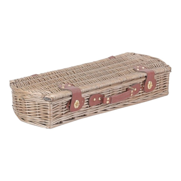 Red Hamper Barbeque Tool Basket Set