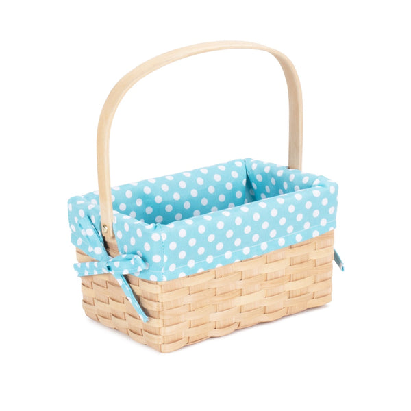 red hamper Chipwood Swing Handle Shopping Basket