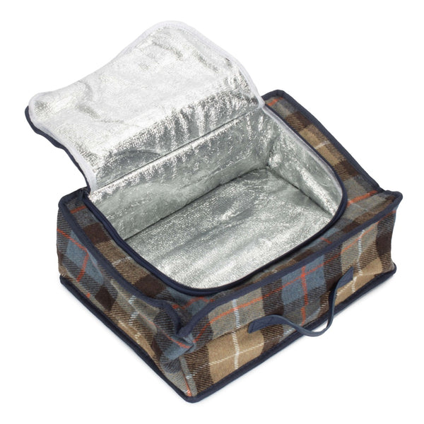 Red Hamper Large Ravenstor Tweed Cooler Picnic Bag