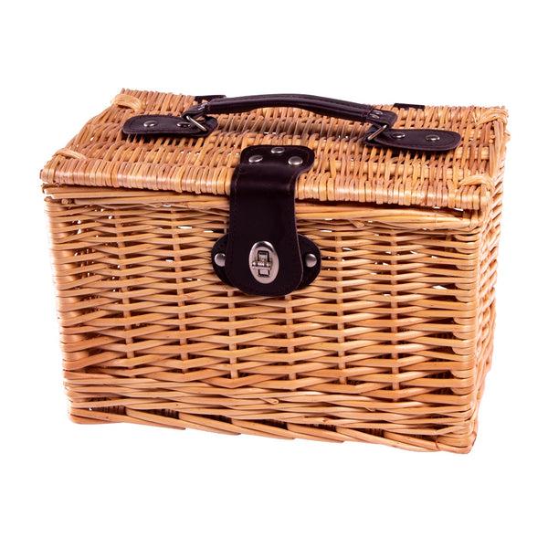 red hamper Mayfair Wicker Picnic basket