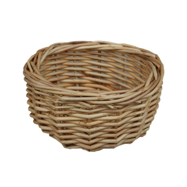 red hamper Mini Wicker Bowl