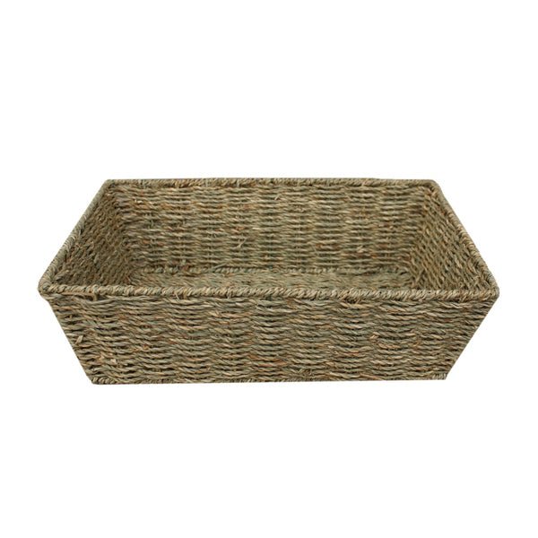 Red Hamper Tapered Edge Seagrass Tray