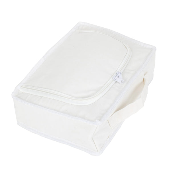Red Hamper White Cooler Picnic Bag