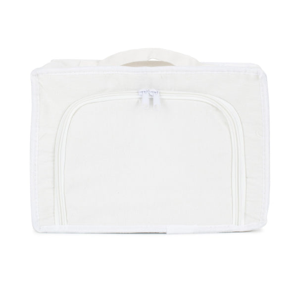Red Hamper White Cooler Picnic Bag