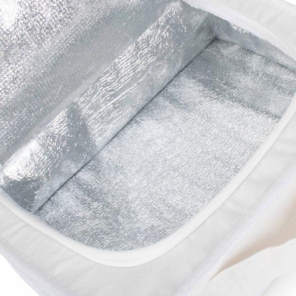 Red Hamper White Cooler Picnic Bag
