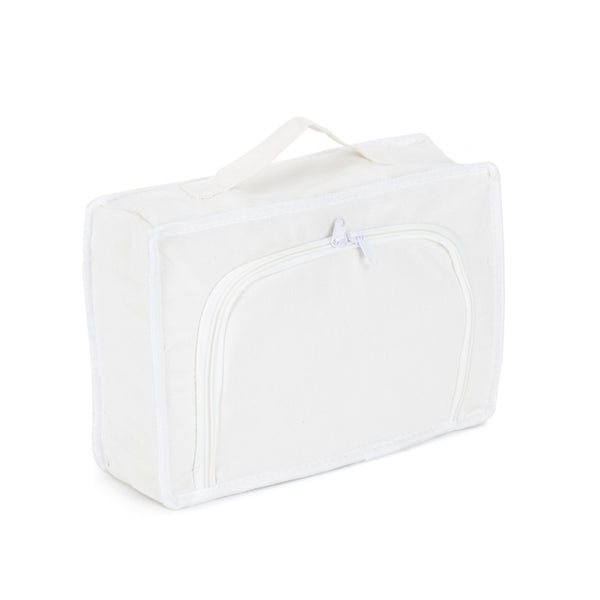 red hamper White Cooler Picnic Bag