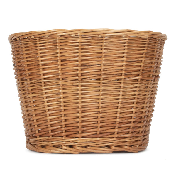 Red Hamper Small Wicker Front Fixing Bicycle Bike Basket