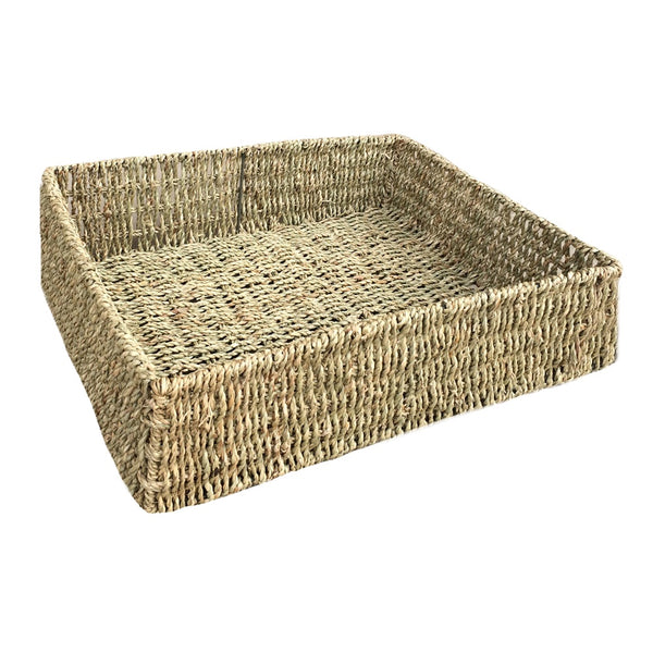 Red Hamper Unlined Rectangular Seagrass Serving Trays