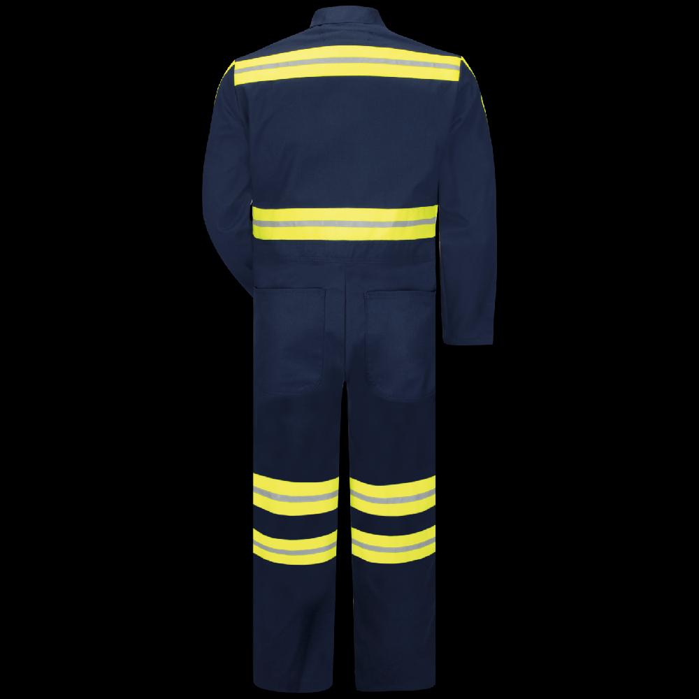 Red Kap Enhanced Visibility Twill Action Back Coverall