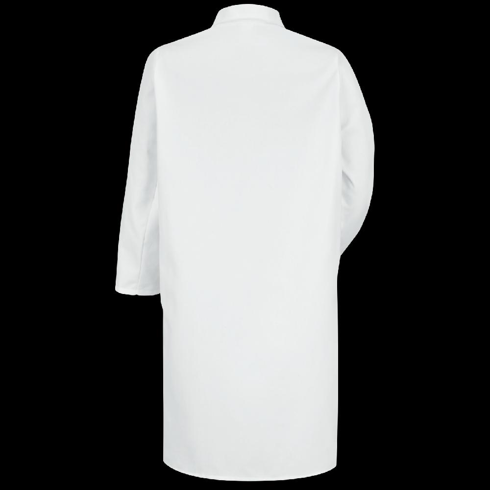 Red Kap Gripper-Front Butcher Frock Without Pockets