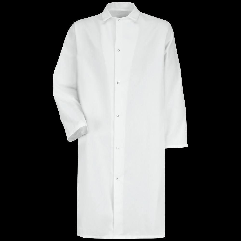 red kap Gripper-Front Butcher Frock without Pockets