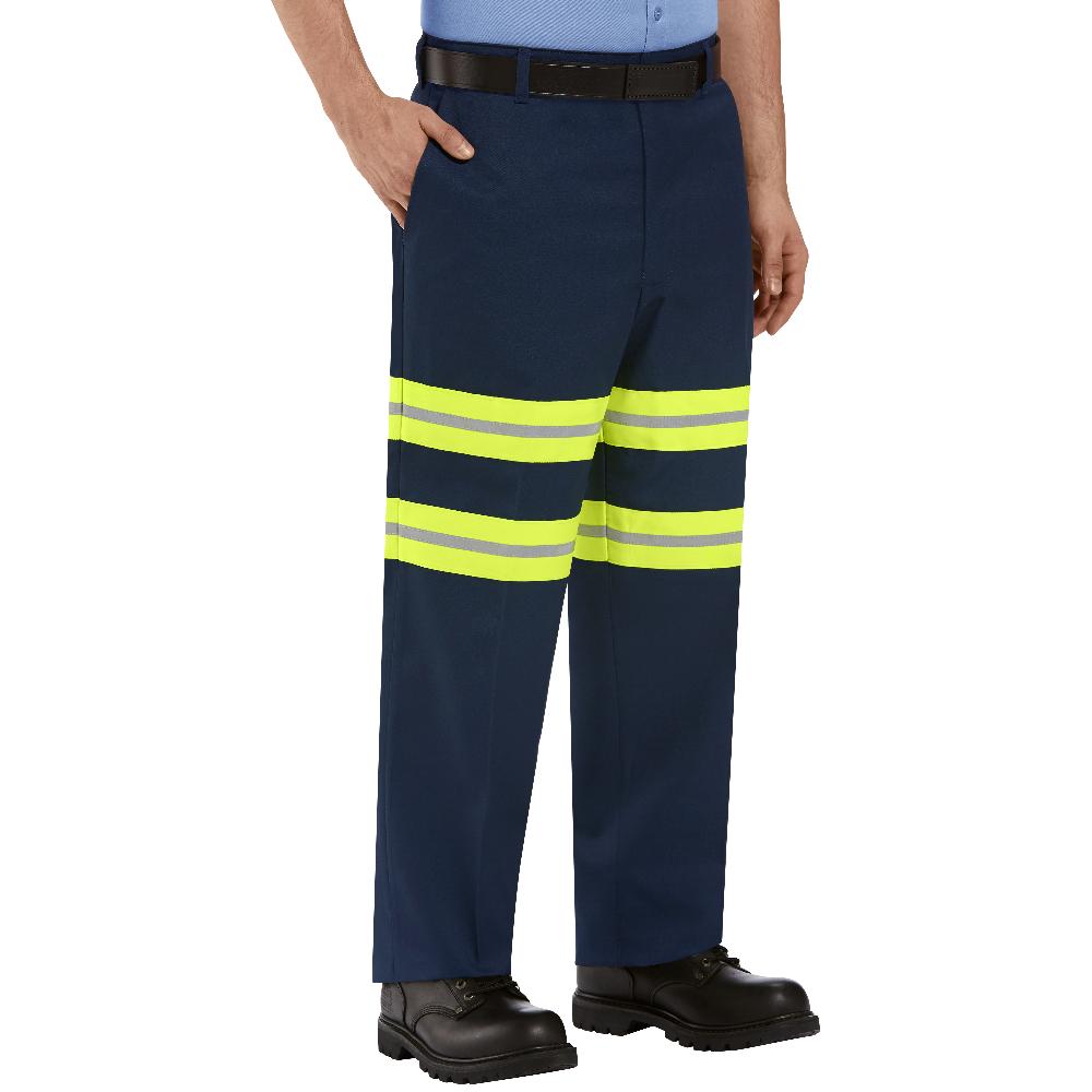 Red Kap Men's Enhanced Visibility Dura-Kap® Industrial Pant
