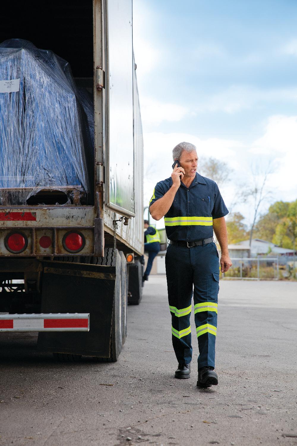 Red Kap Men's Enhanced Visibility Industrial Cargo Pant