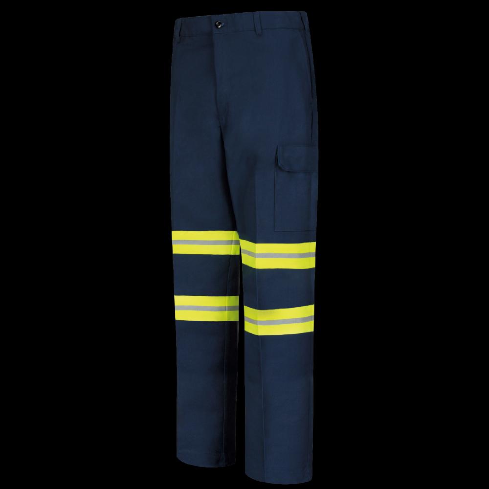 red kap Men's Enhanced Visibility Industrial Cargo Pant