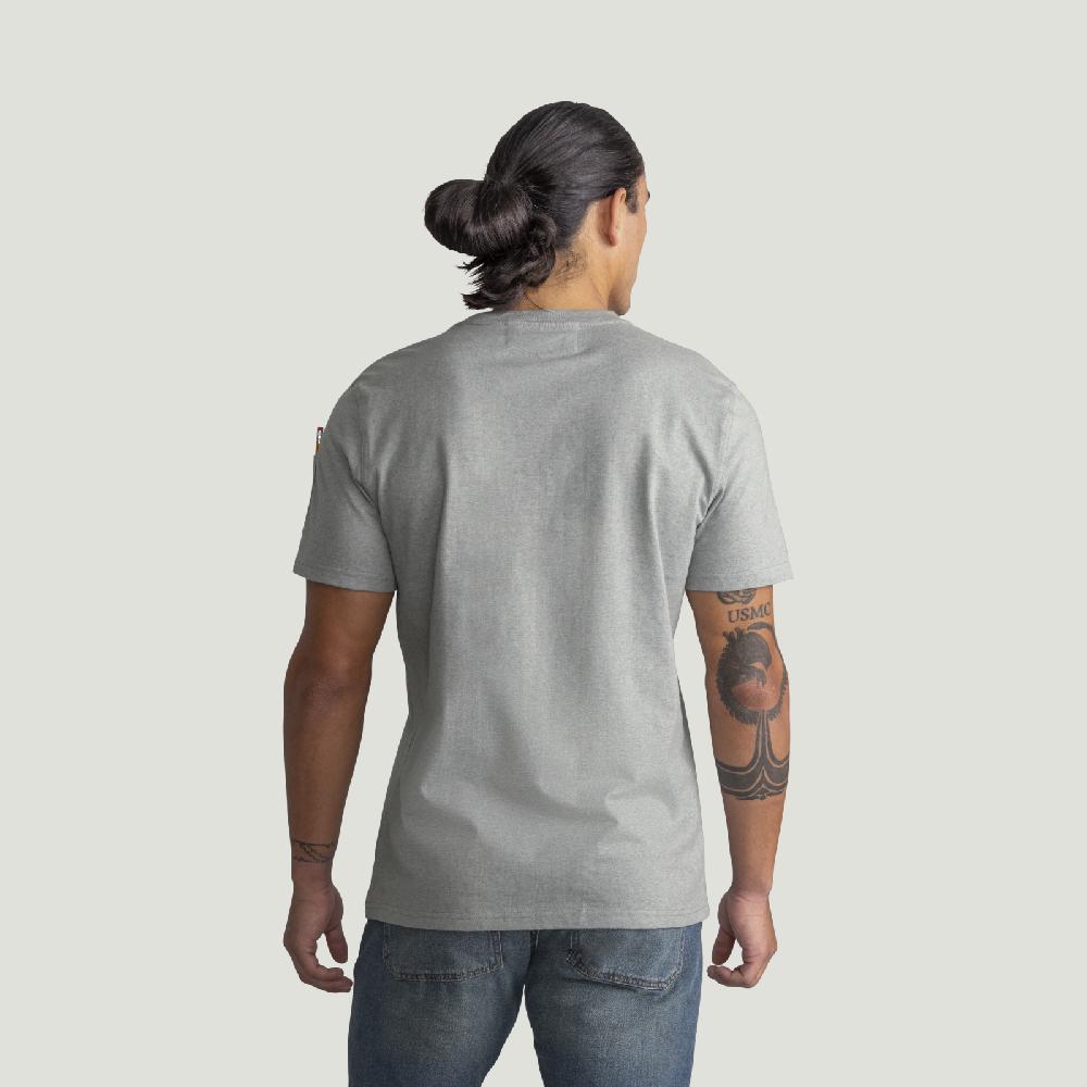 Red Kap Men's Heavyweight Cotton Short Sleeve Pocket T-Shirt