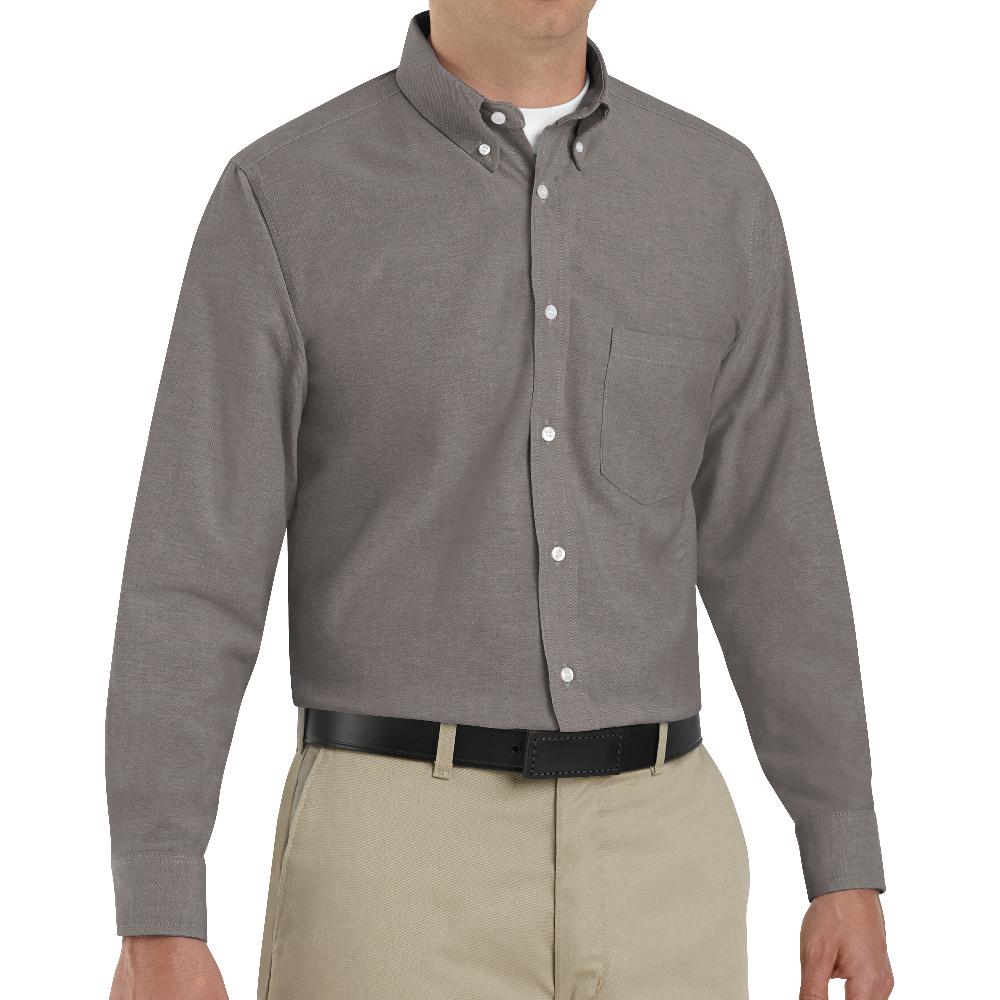Red Kap Men's Long Sleeve Executive Oxford Dress Shirt