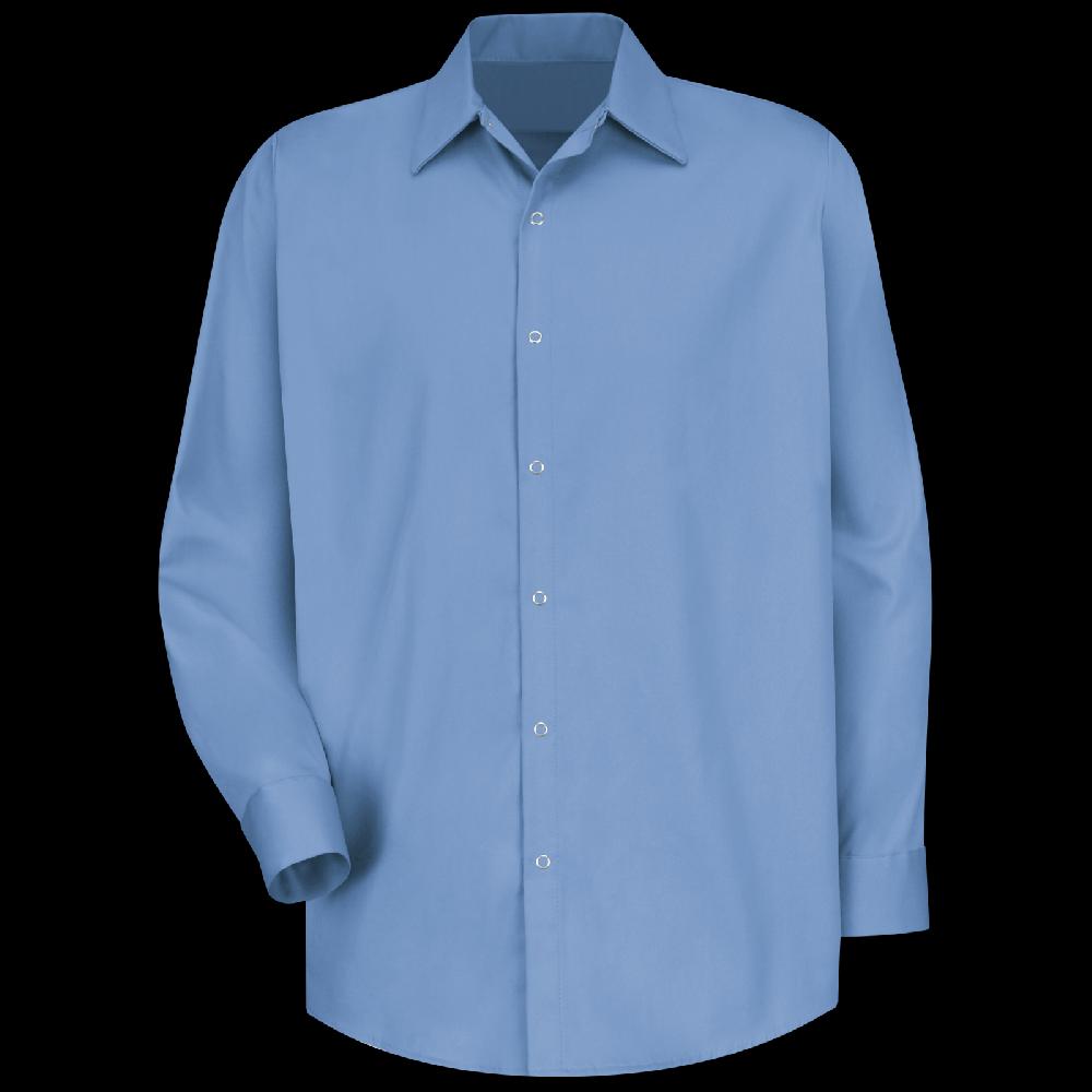 red kap Men's Long Sleeve Specialized Cotton Work Shirt