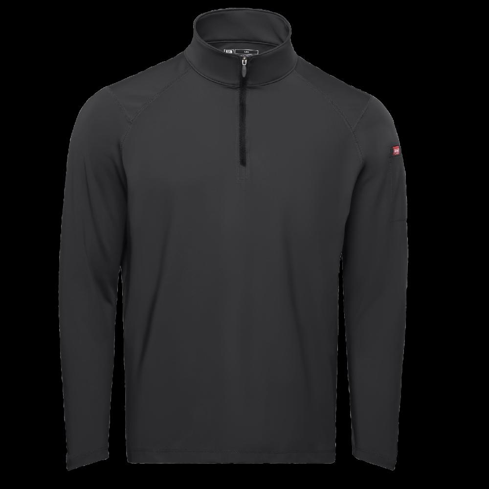 red kap Men's Performance Quarter Zip Cadet Collar Pullover