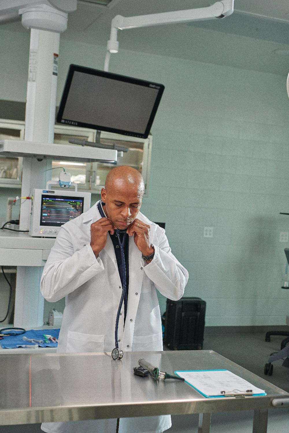 Red Kap Men's Red Kap® Lab Coat With Interior Pocket