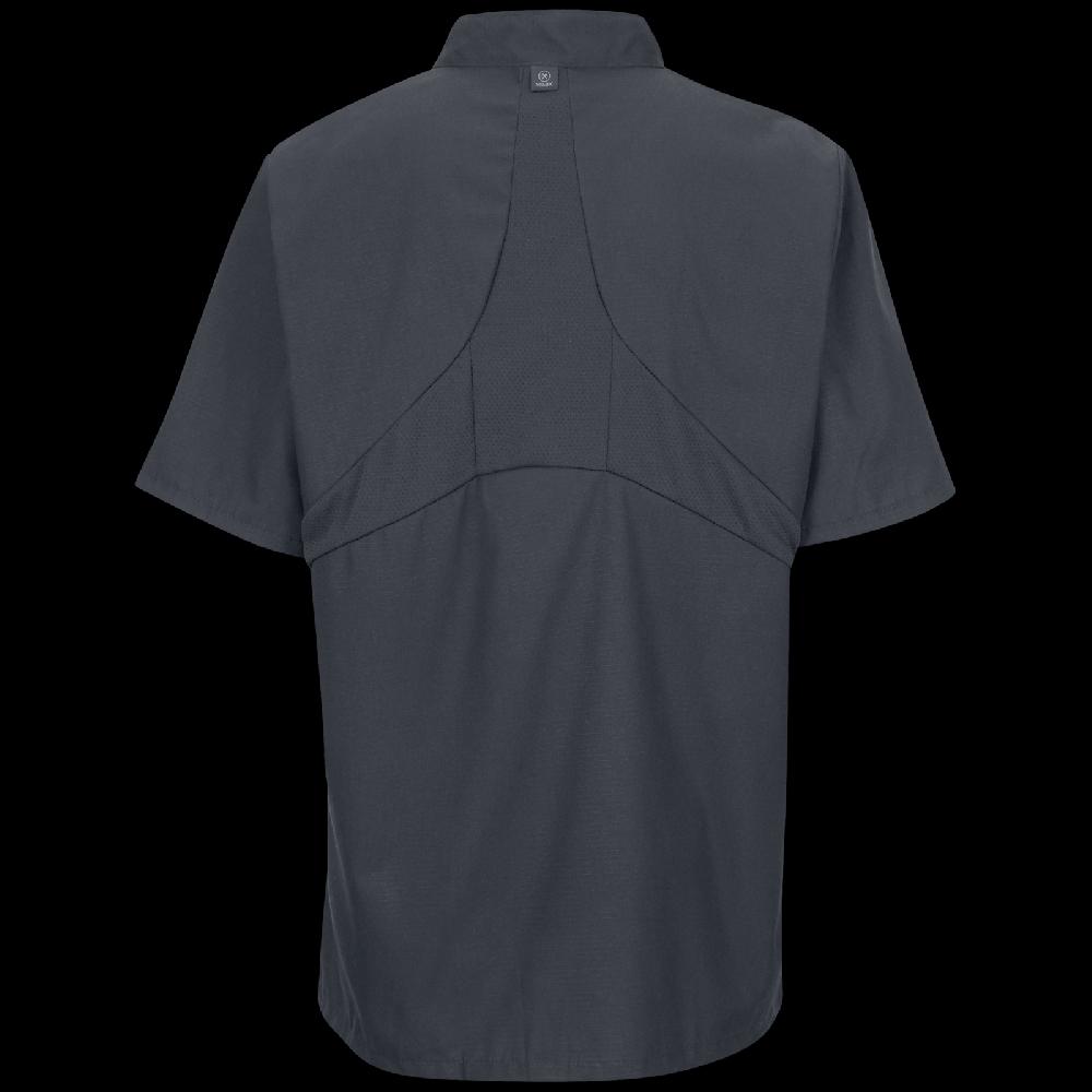 Red Kap Men's Short Sleeve Chef Coat With OilBlok + MIMIX®