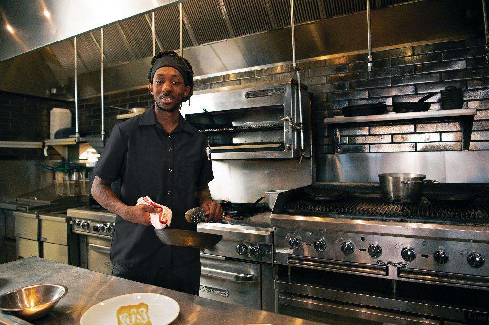 Red Kap Men's Short Sleeve Cook Shirt With OilBlok + MIMIX®