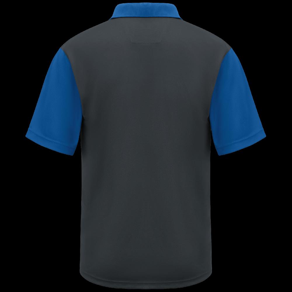 Red Kap Men's Short Sleeve Performance Knit® Color-Block Polo