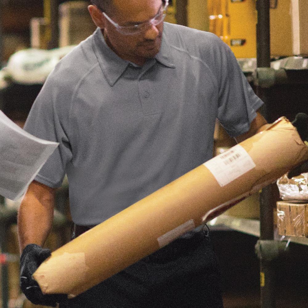 Red Kap Men's Short Sleeve Performance Knit® Flex Series Active Polo