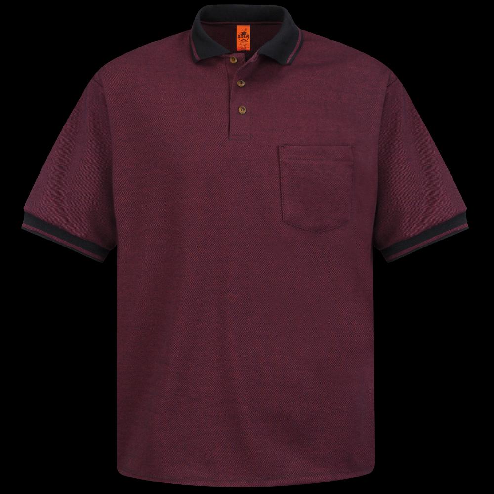 red kap Men's Short Sleeve Performance Knit® Twill Polo