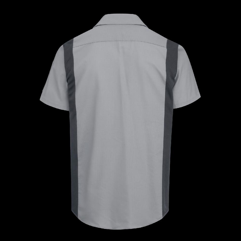 Red Kap Men's Short Sleeve Performance Plus Shop Shirt With Oilblok Technology