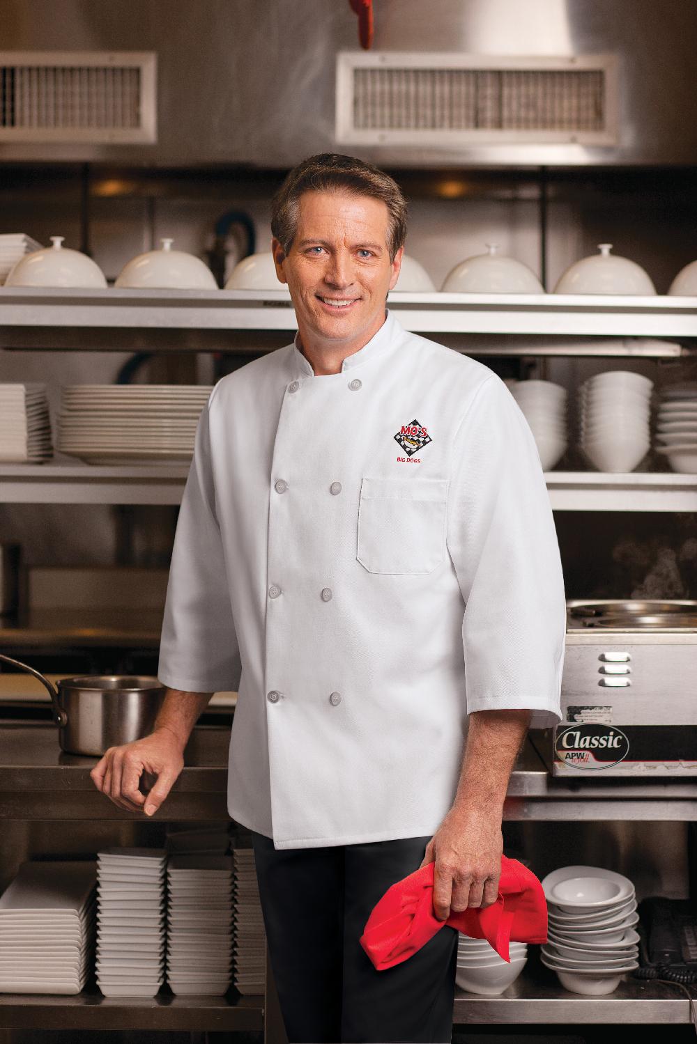 Red Kap ¾ Sleeve Chef Coat