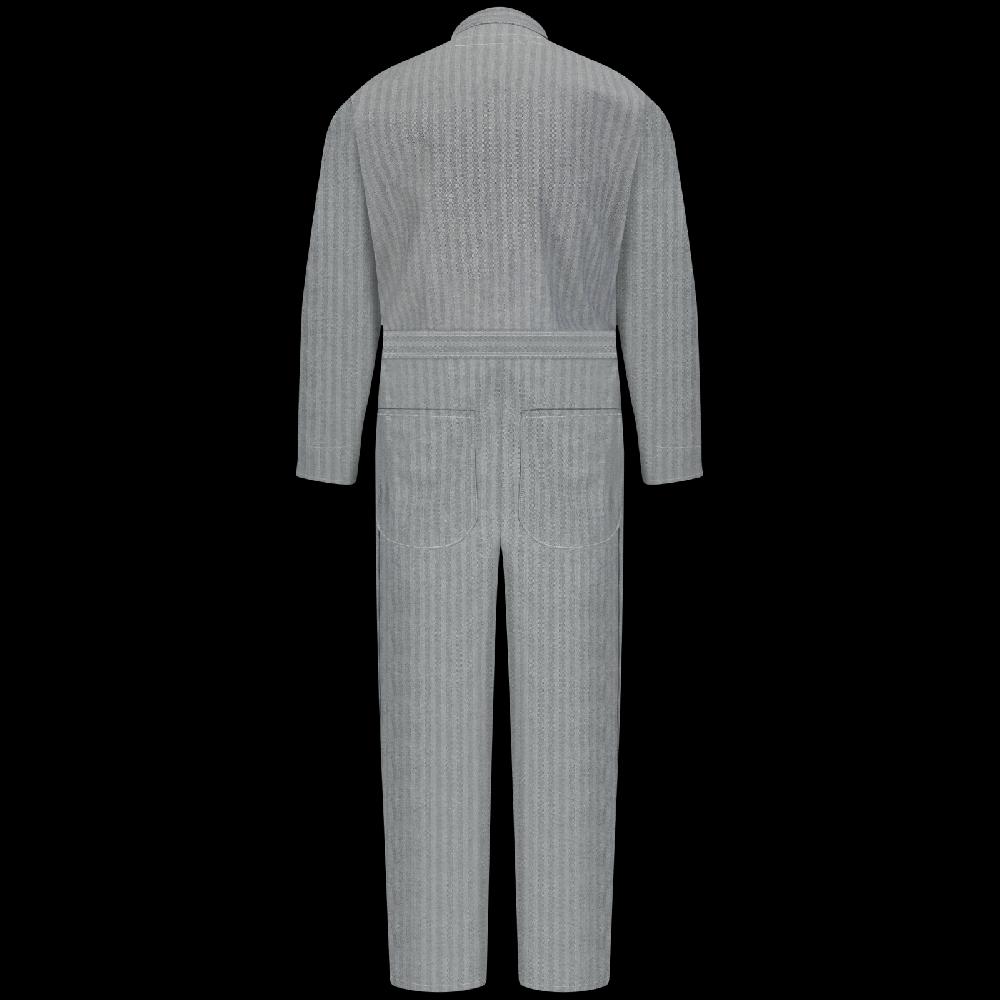 Red Kap Button-Front Cotton Coverall