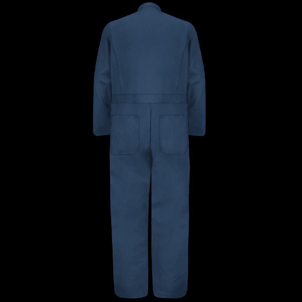 Red Kap Button-Front Cotton Coverall
