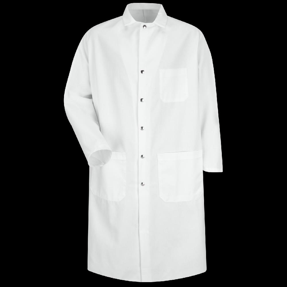 red kap Full Cut Butcher Coat