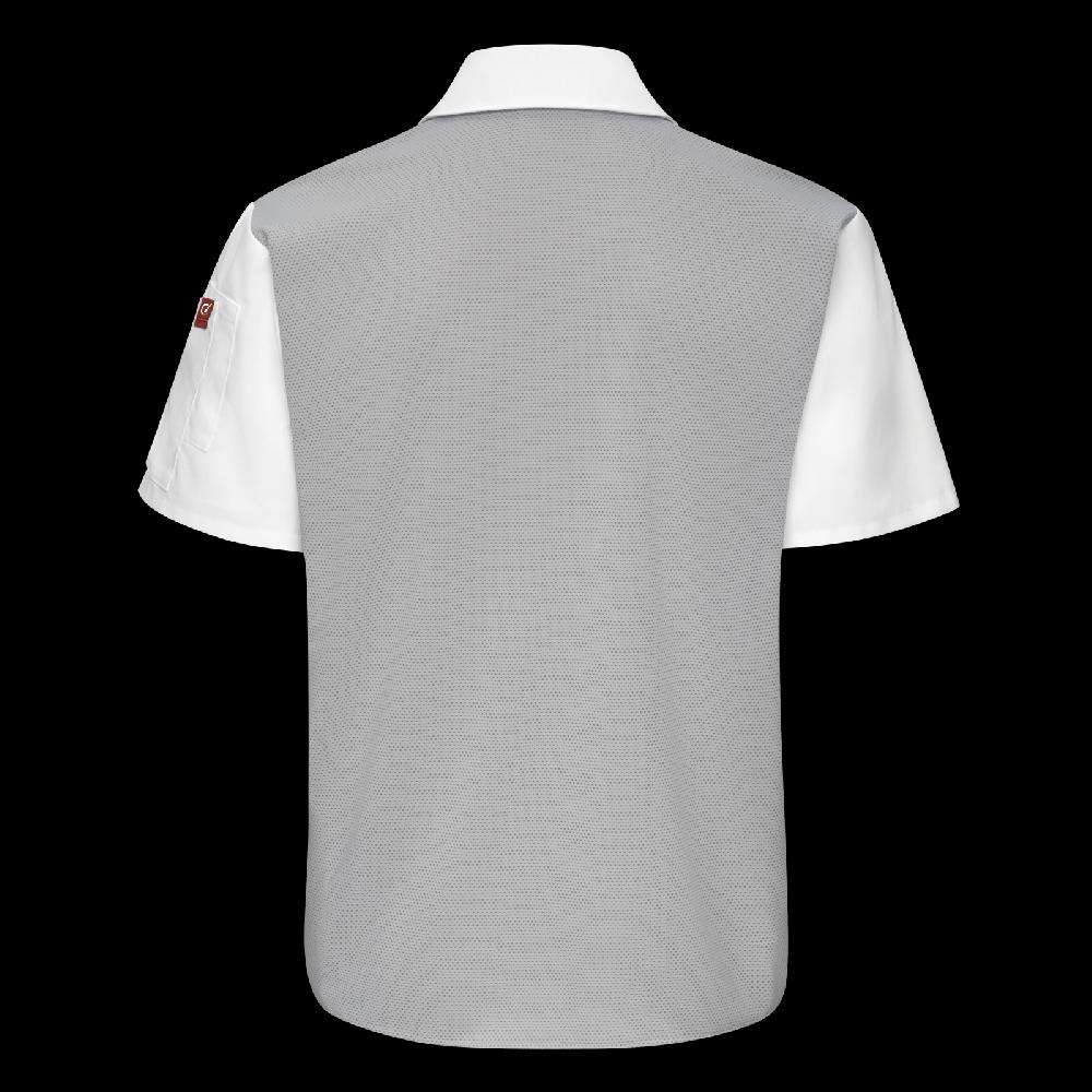 Red Kap Men's Airflow Cook Shirt With OilBlok