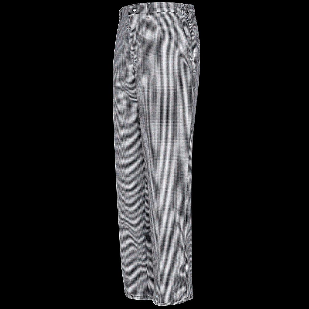 red kap Men's Checked Cook Pant