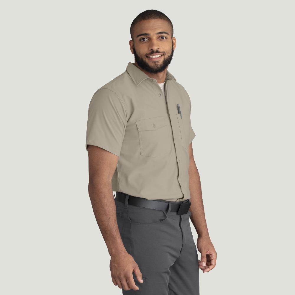 Red Kap Men's Cooling Short Sleeve Work Shirt