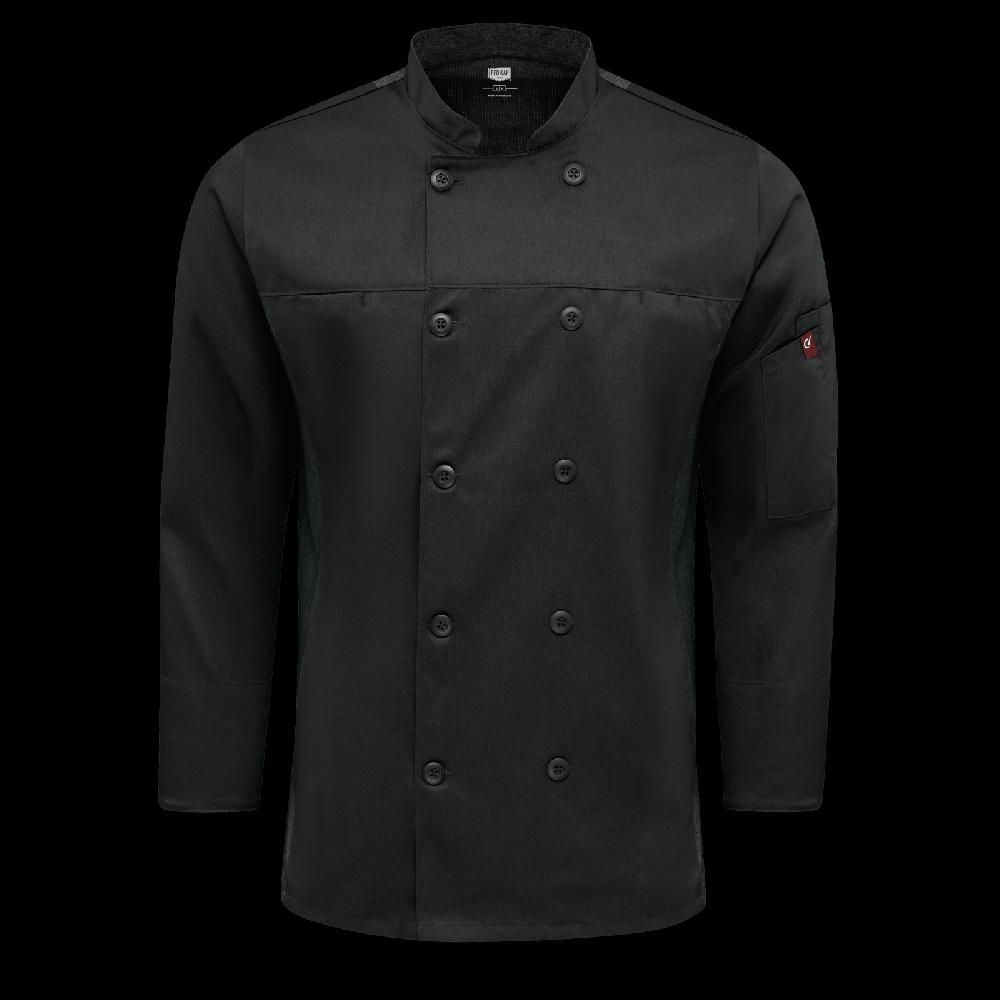red kap Men's Deluxe Airflow Chef Coat
