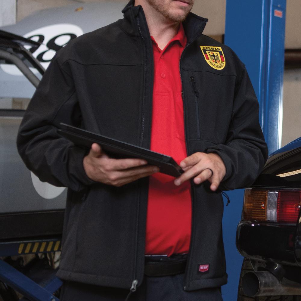 Red Kap Men's Deluxe Soft Shell Jacket