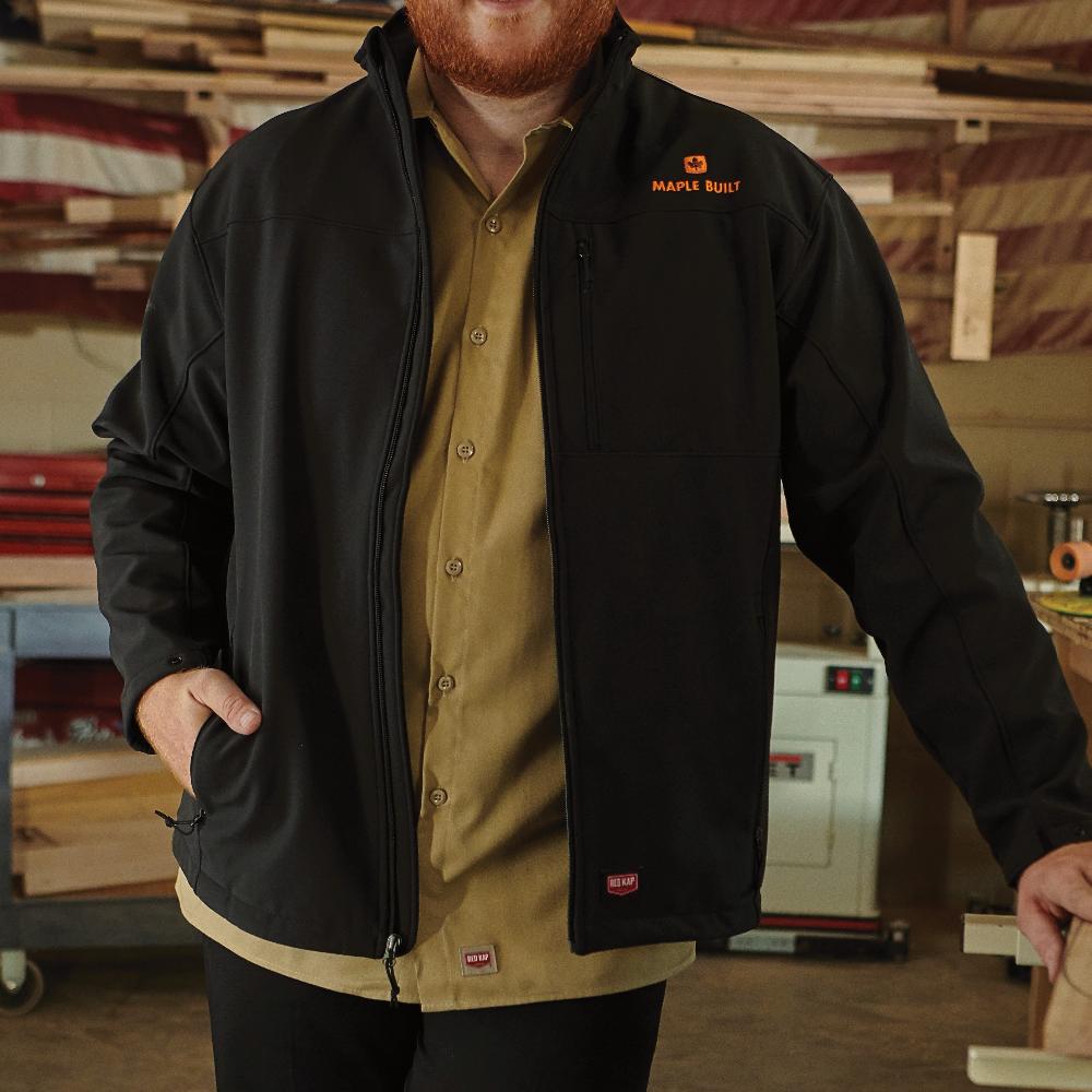 Red Kap Men's Deluxe Soft Shell Jacket