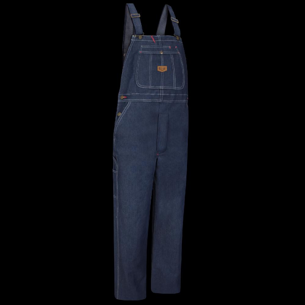 Red Kap Men's Denim Bib Overall