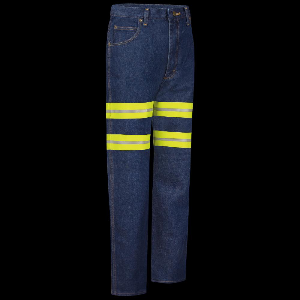 Red Kap Men's Enhanced Visibility Relaxed Fit Jean