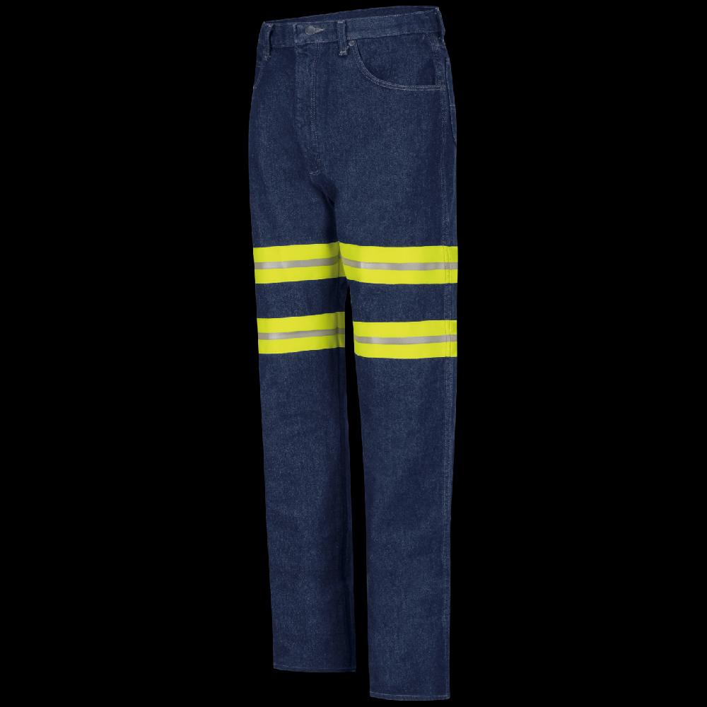 red kap Men's Enhanced Visibility Relaxed Fit Jean