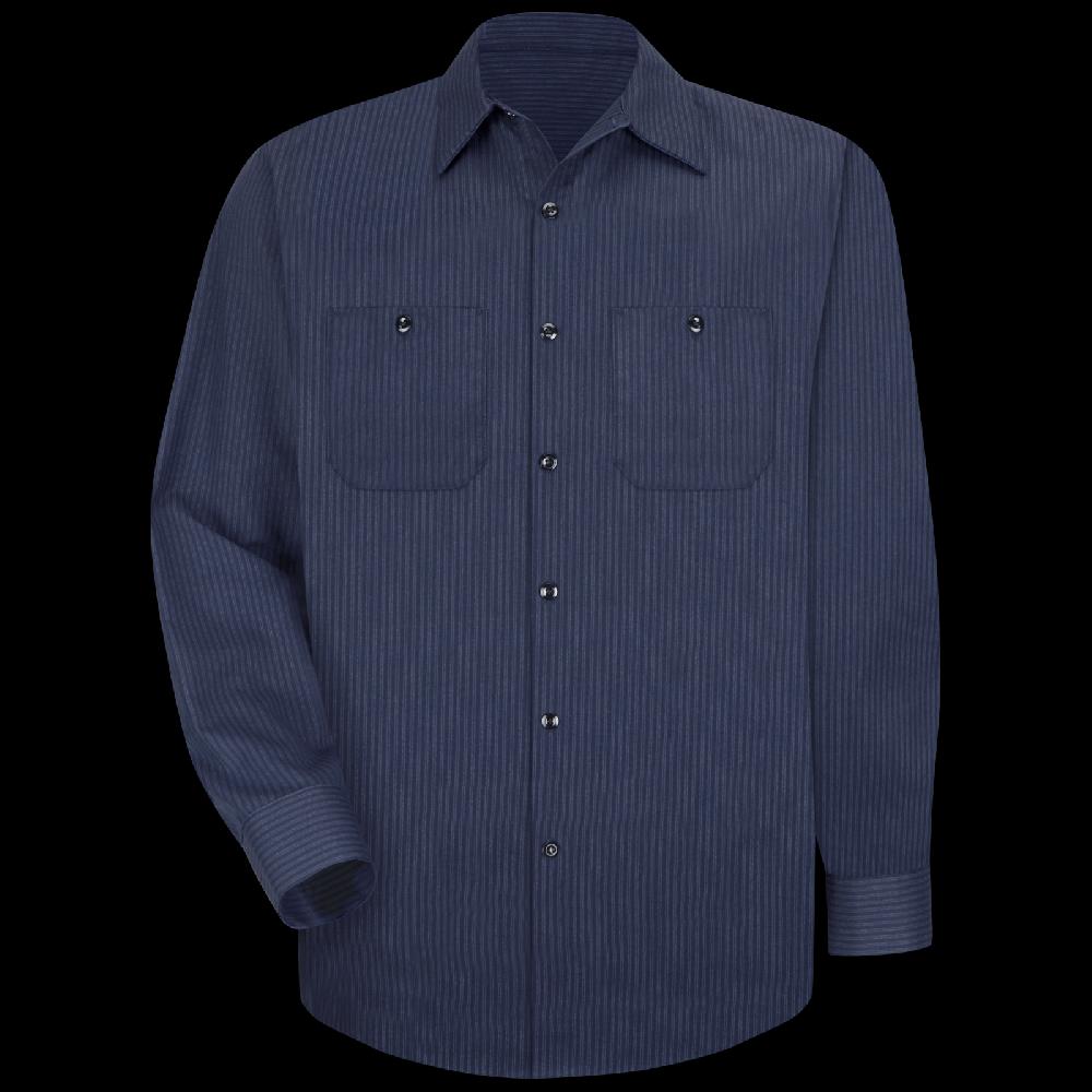 red kap Men's Long Sleeve Durastripe® Work Shirt