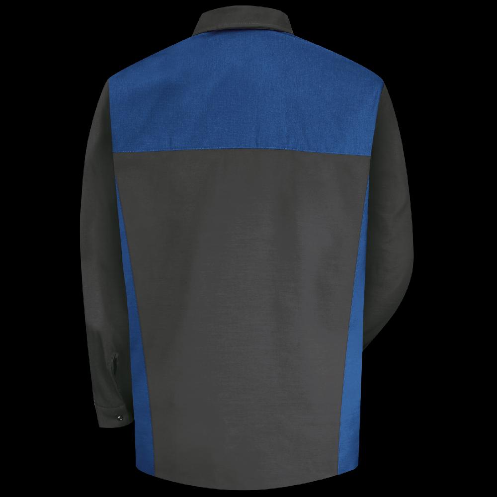 Red Kap Men's Long Sleeve Motorsports Shirt