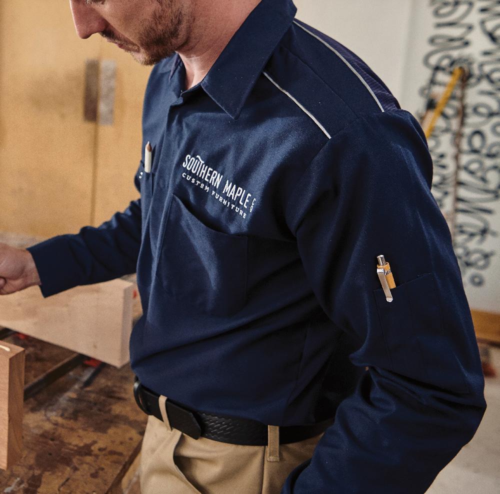 Red Kap Men's Long Sleeve Pro Airflow Work Shirt