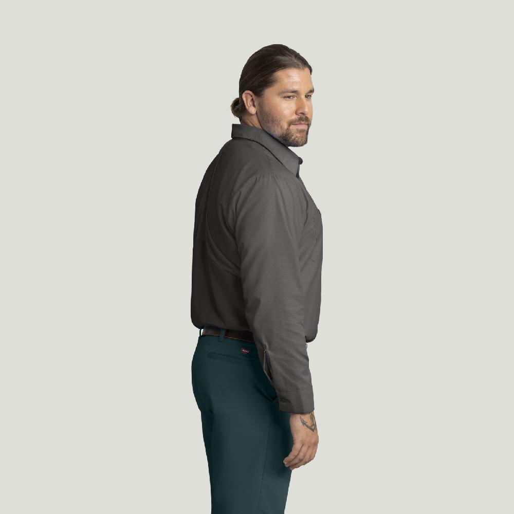 Red Kap Men's Long Sleeve Work Shirt With MIMIX®