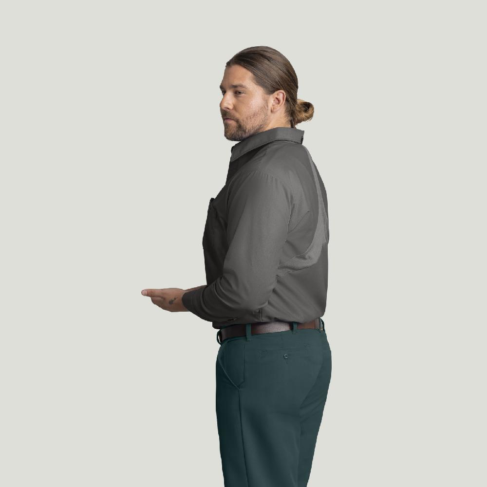 Red Kap Men's Long Sleeve Work Shirt With MIMIX®